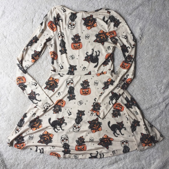 Sourpuss Dress Halloween Print - Picture 4 of 5